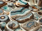 Read this article: Resin Techniques to Imitate Stone and Minerals