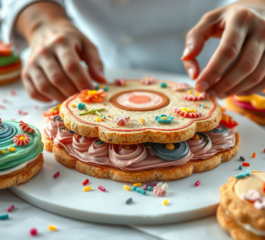 How to Make Multi-Layered Biscuit Artworks for Added Dimension