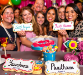 Personalizing Biscuit Nameplates for Events and Celebrations